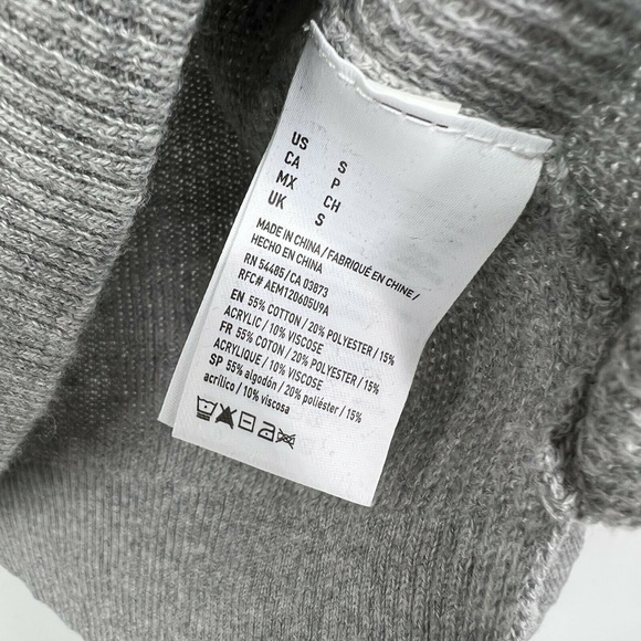 American Eagle Sweater Open Tie Sleeve - Picture 7 of 10